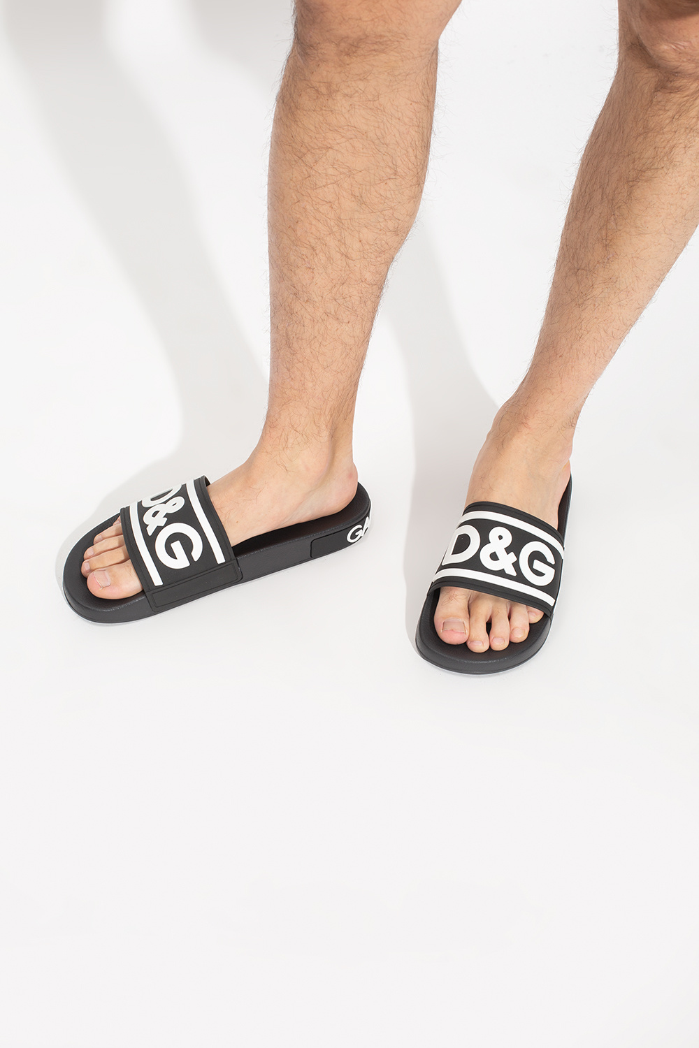 D&g best sale slides mens